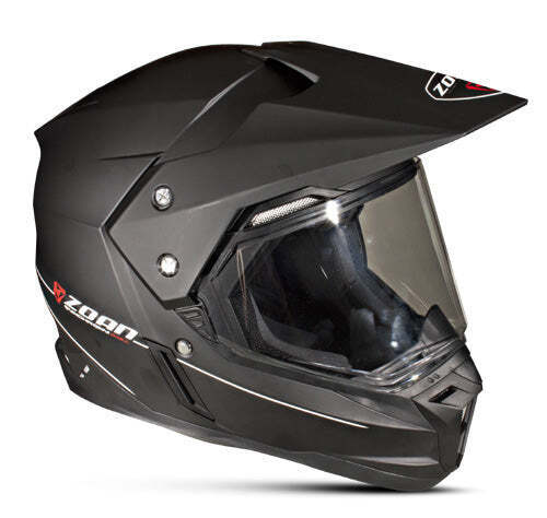 ZOAN SYNCHRONY DUAL SPORT HELMET - MATTE BLACK - XS 9128211