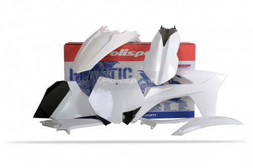 POLISPORT COMPLETE KIT / SX MODELS , WHITE KTM 993058