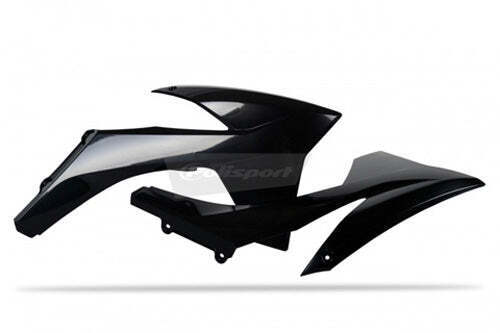 RADIATOR SCOOPS KTM 125/250 SXBLACK 992444