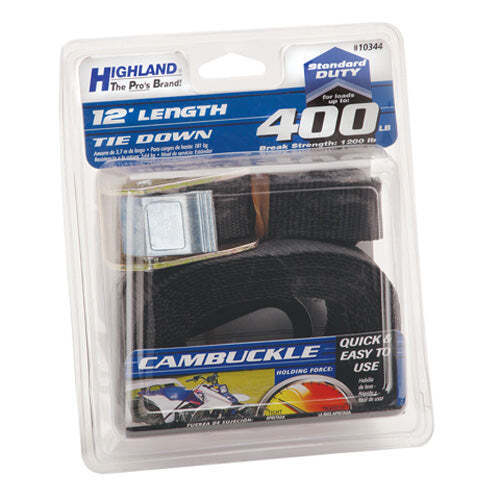 CAMBUCKLE TIE DOWN W/HOOKS - 1