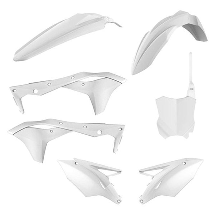 POLISPORT MX COMPLETE KIT KAWASAKI WHITE 993753