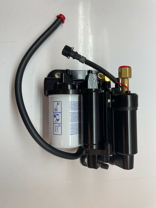 VOLVO PENTA V8 FUEL PUMP ASSEMBLY HI LOW WITH FILTER 21545138