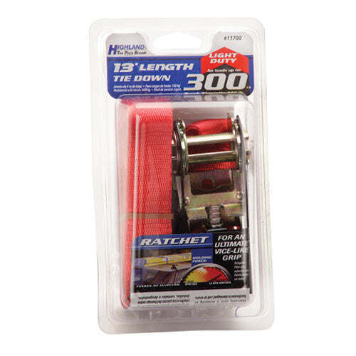 RACHET TIE DOWN W/HOOKS - 1