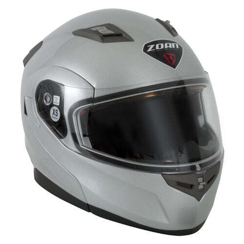 ZOAN FLUX 4.1 M/C HELMET - SILVER XS 9120811