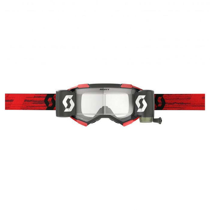 SCOTT FURY GOGGLE WFS DARK RED- CLEAR WORKS LENS 278596-0084113