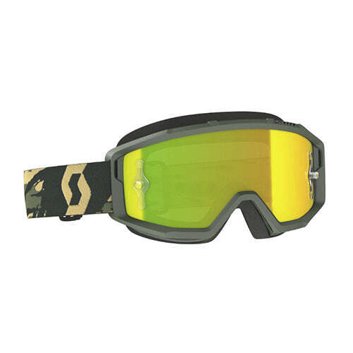 SCOTT PRIMAL GOGGLE CAMO KAKI - YLW CHR WORKS LENS 557528