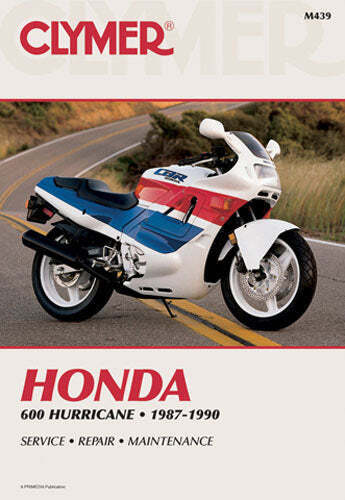 CLYMER MANUAL HONDA CBR600F HURRICANE 1987-1990 274028