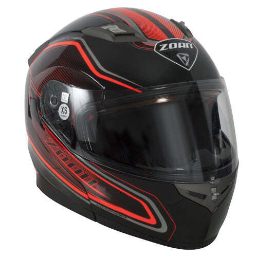 ZOAN FLUX 4.1 M/C HELMET - COMMANDER GLOSS ORANGE XS 9120501