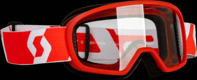 SCOTT BUZZ GOGGLE MX RED/WHT -CLEAR LENS 557547