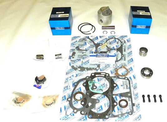 Powerhead Rebuild Kit for 1988 Johnson Evinrude 2 Cyl Cross Flow 20  HP +.010