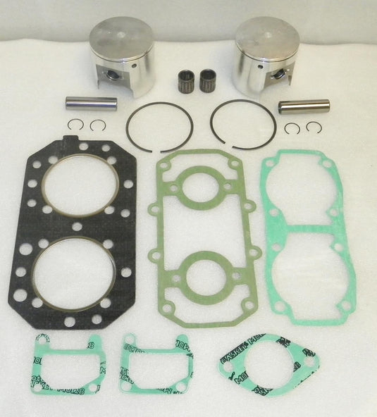 Top End Engine Rebuild Kit for 1985 Kawasaki JS 550 CC +.25 MM OVER Size