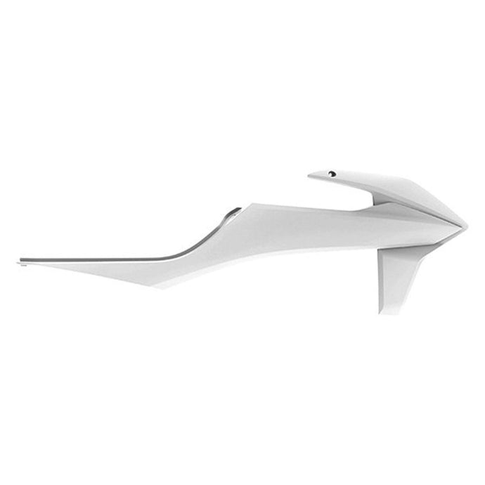 POLISPORT RADIATOR SCOOPS KTM, WHITE KTM 994263