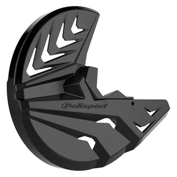 POLISPORT DISK & BOTTOM FORK PROTECTOR BLACK/BLACK 8151400001