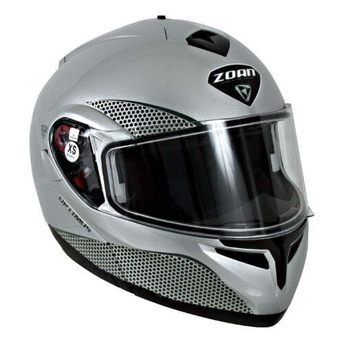 ZOAN OPTIMUS M/C HELMET - SILVER - XS 9121811