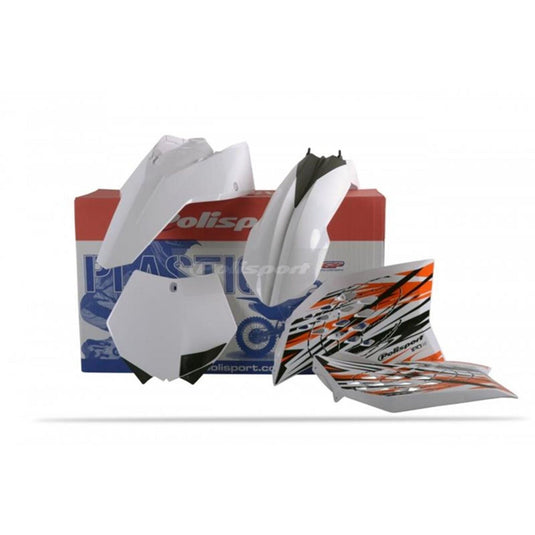 POLISPORT COMPLETE KIT / 85 SXNEW, WHITE KTM 992917