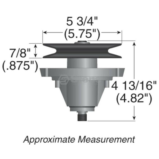 Spindle Assembly for MTD Mowers 600 Series with 42" Deck