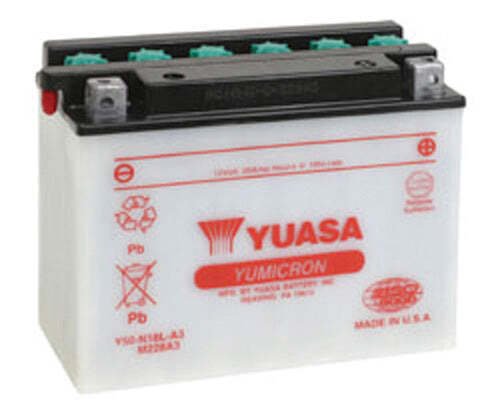 YUASA Y50-N18L-A3 YUMICRON-12 VOLT BATTERY YUAM228A3