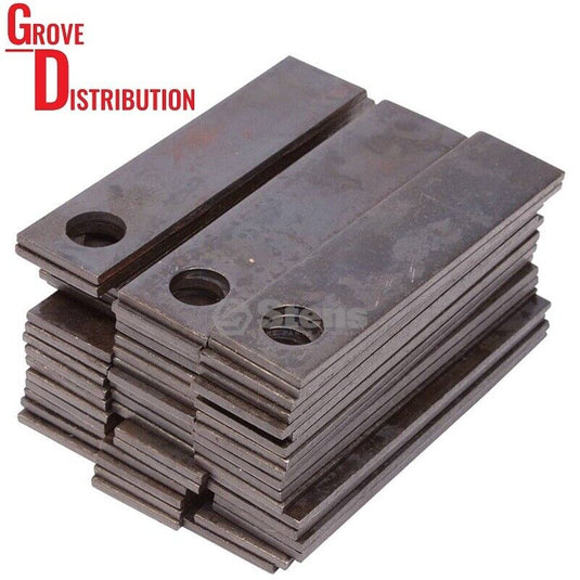 Rake Teeth Set for Billy Goat 350100 - HEAT TREATED