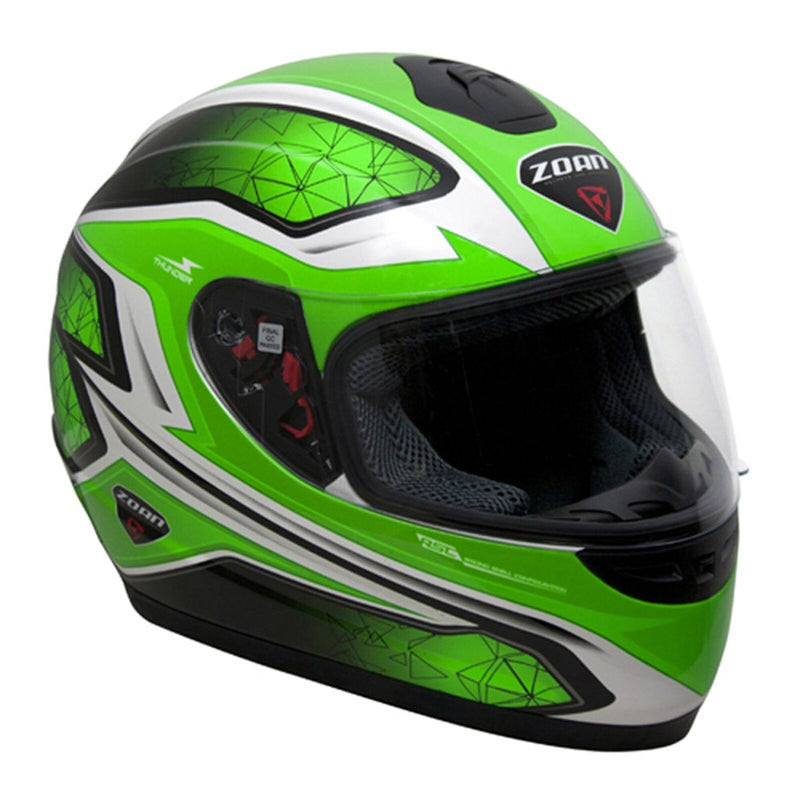 Load image into Gallery viewer, ZOAN THUNDER YOUTH M/C HELMET - GREEN - MED 9125302
