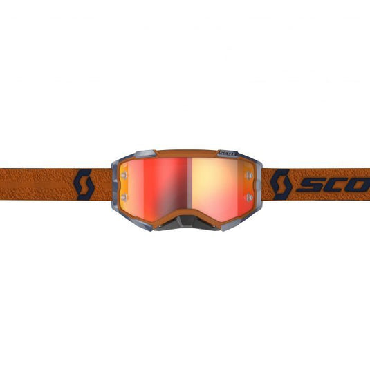 SCOTT FURY GOGGLE GREY/ORG - ORG CHR WORKS LENS 557509