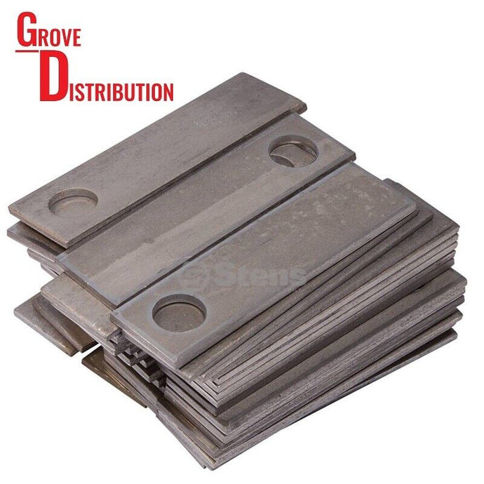 Rake Teeth Set for Bluebird Thatcher Aerator Model F20B 5201