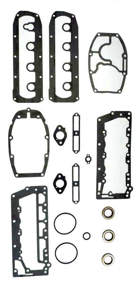 Powerhead Rebuild Kit for 1980 Mercury 4 Cyl Cross Flow 50  HP +.010 OVER Size