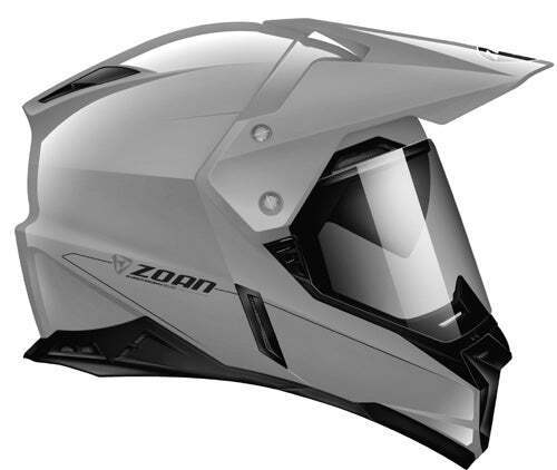 ZOAN SYNCHRONY DUAL SPORT HELMET - SILVER - XS 9128811