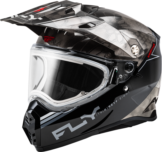 TREKKER CW CONCEAL HELMET ELEC SHLD BLACK/GREY/WHITE LG 73-31360L image 1