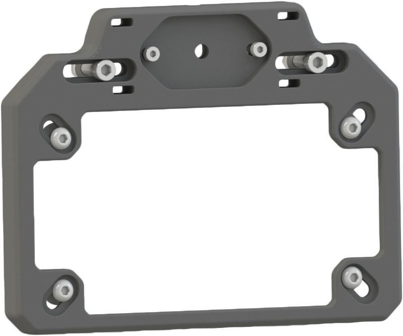 Load image into Gallery viewer, ADJUSTABLE LICENSE PLATE BRACKET W/ LED LIGHT ESPLATE image 2
