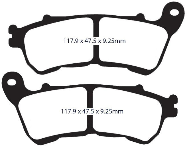 BRAKE PAD Z+ FRONT `14-UP SPORTSTER 7236-Z image 1