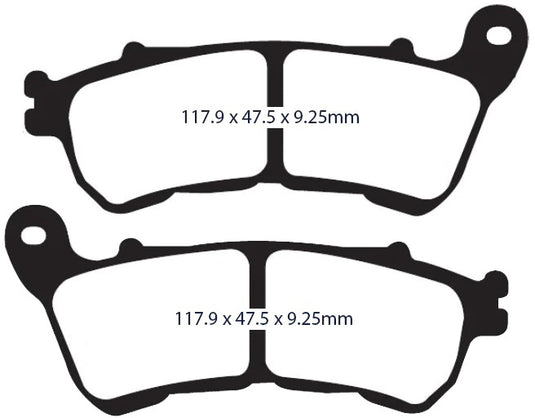 BRAKE PAD Z+ FRONT `14-UP SPORTSTER 7236-Z image 1
