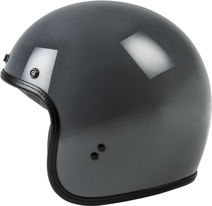 .38 RETRO HELMET GREY XL F77-1202X image 1