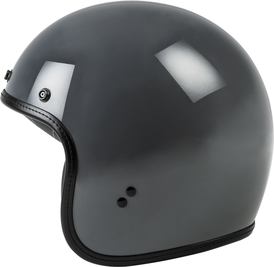 .38 RETRO HELMET GREY MD F77-1202M image 1