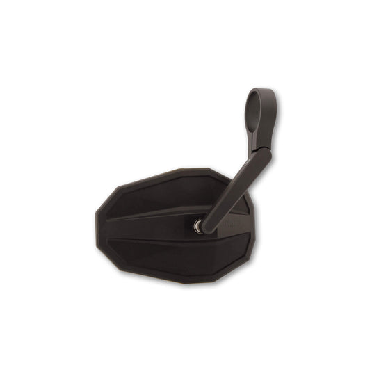 STRAIGHT BAR END MIRROR SHORT ARM EACH BLACK 301-176 image 3