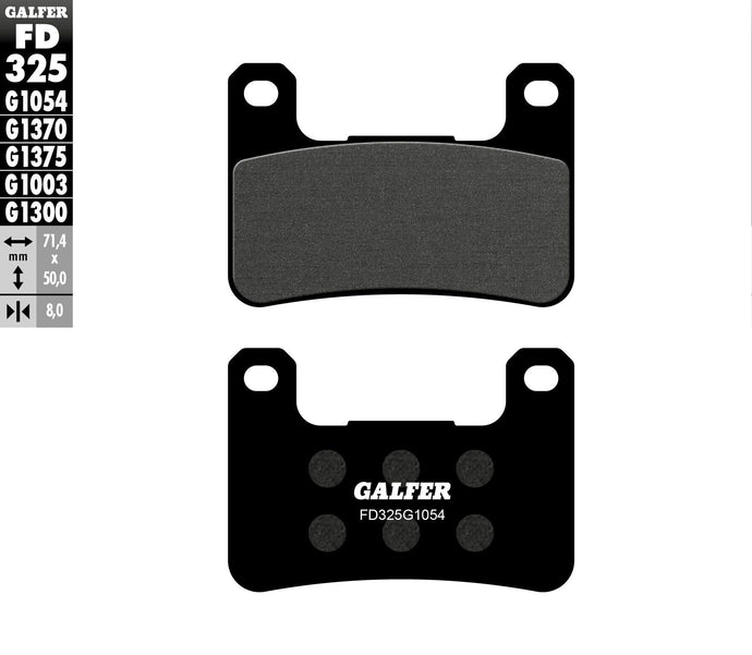 BRAKE PADS SEMI METALLIC FD325G1054 FD325G1054 image 1