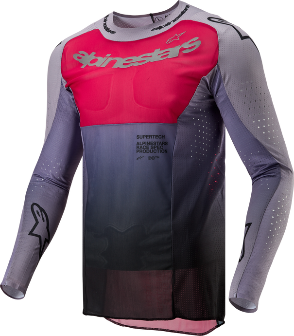 SUPERTECH DADE JERSEY IRON/RED BERRY 2X 3763324-1396-XXL image 1