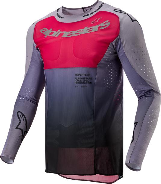 SUPERTECH DADE JERSEY IRON/RED BERRY 2X 3763324-1396-XXL image 1