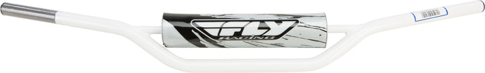 1010 CARBON STEEL HANDLEBAR KX/RM WHITE MOT-124X-PC-W image 1