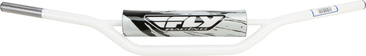 1010 CARBON STEEL HANDLEBAR KX/RM WHITE MOT-124X-PC-W image 1