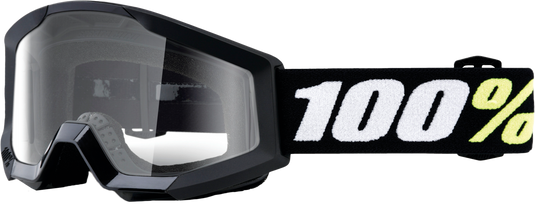 STRATA MINI GOGGLE BLACK CLEAR LENS 50033-00001 image 1