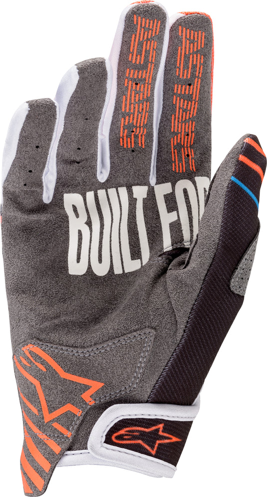 YOUTH RADAR GLOVES ANTHRACITE/ORANGE SM 3541820-1444-S image 2