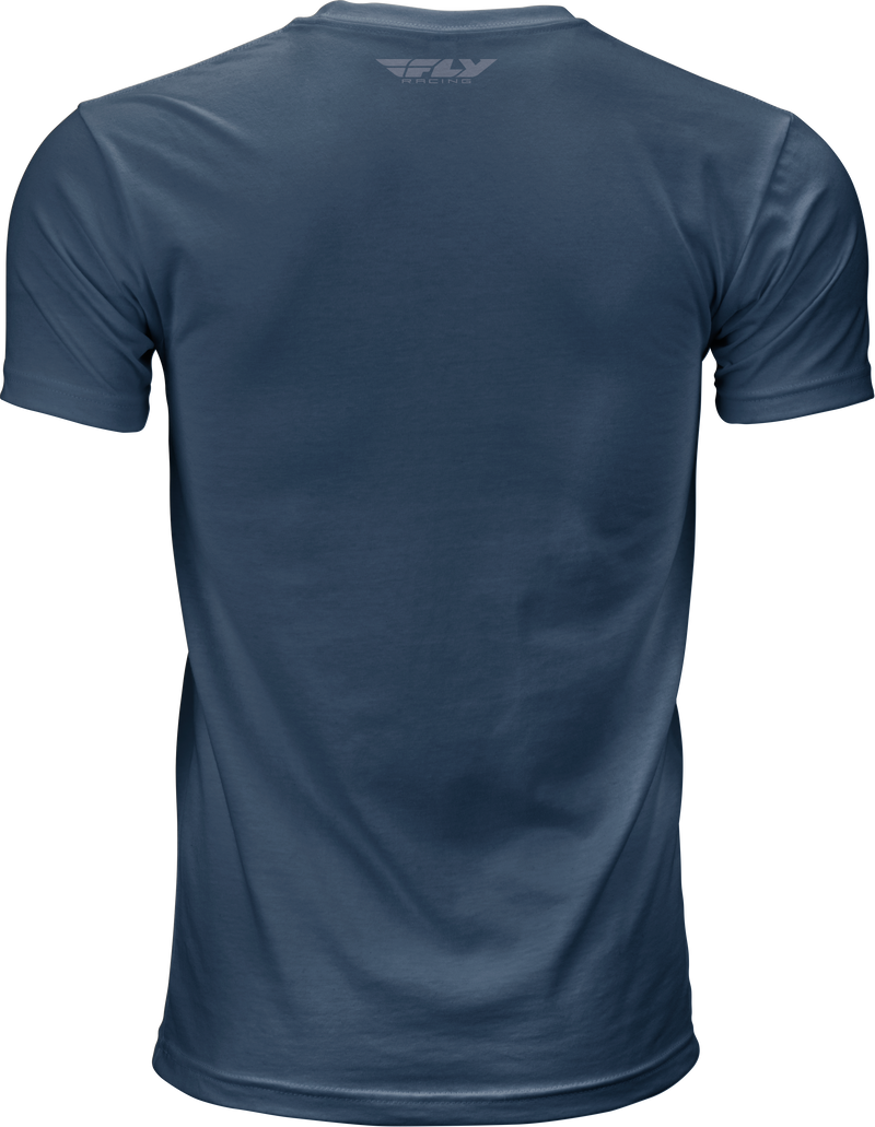Load image into Gallery viewer, FLY F-WING TEE MIDNIGHT NAVY/GREY LG 352-0611L image 2
