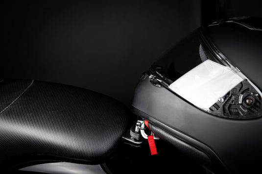 SEAT HELMET LOCK BLACK SF20001 image 2