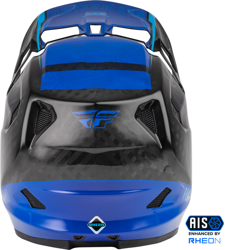 Load image into Gallery viewer, YOUTH WERX-R CARBON HELMET BLUE/CARBON YL 73-9222YL image 2
