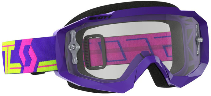 HUSTLE GOGGLE PURPLE/YELLOW W/CLEAR WORKS LENS 262592-4984113 image 1
