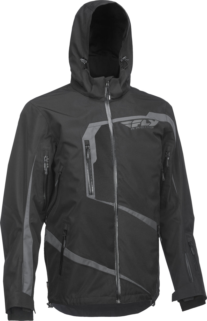 Load image into Gallery viewer, CARBON JACKET BLACK/GREY 3X 470-40303X image 3
