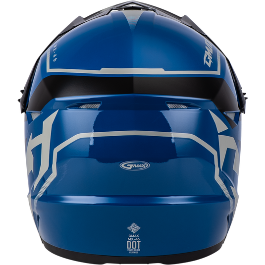 MX-46 COMPOUND HELMET BLUE/BLACK/GREY SM D3464434 image 4