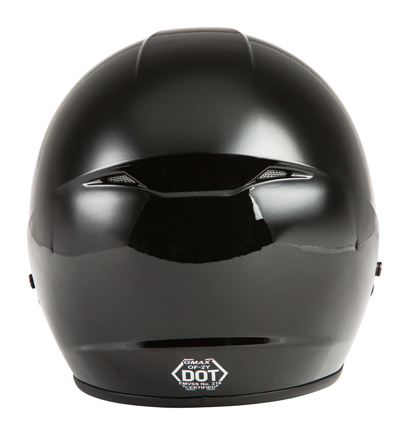 Load image into Gallery viewer, YOUTH OF-2Y OPEN-FACE HELMET BLACK YS G1020020 image 2
