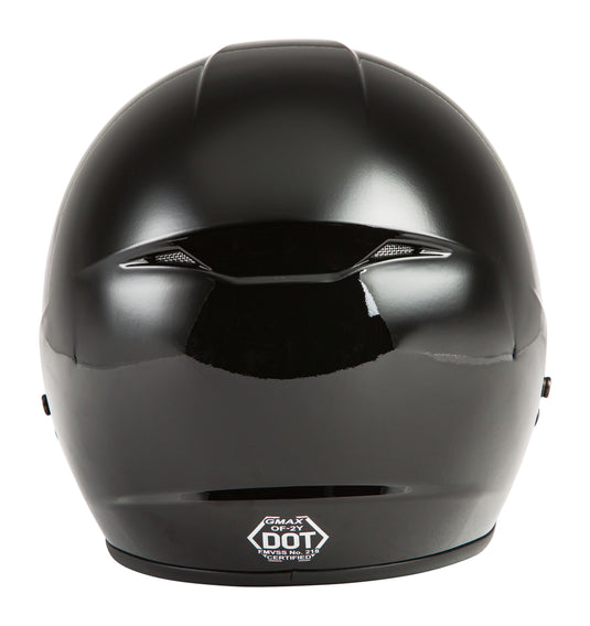 YOUTH OF-2Y OPEN-FACE HELMET BLACK YS G1020020 image 2