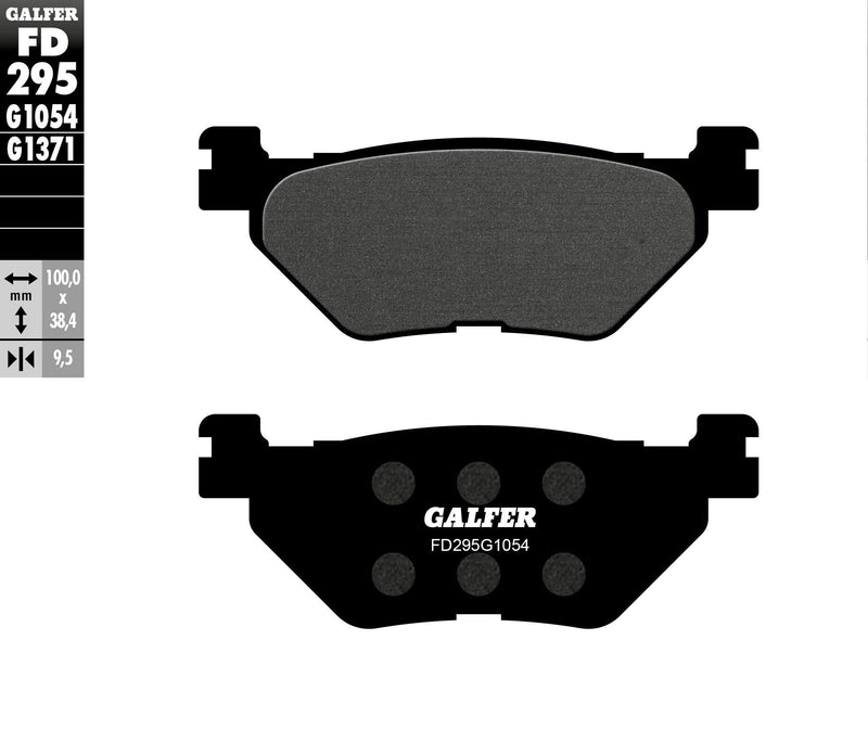 Load image into Gallery viewer, BRAKE PADS SEMI METALLIC FD295G1054 FD295G1054 image 1
